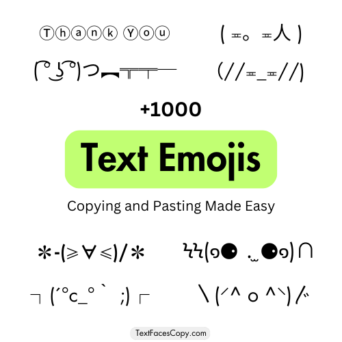 Wink Text emoji