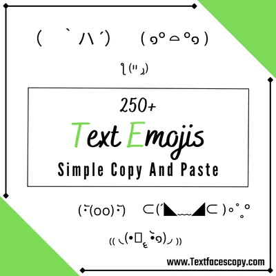text emojis